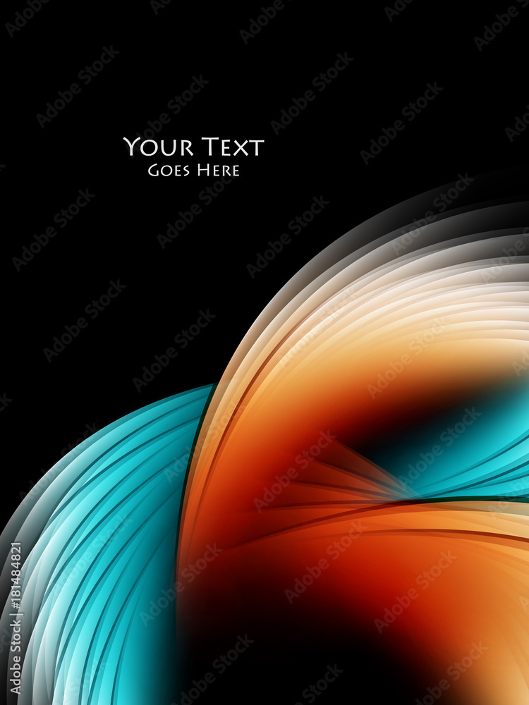 Aufkleber bright vector modern frame . colorful background with copy space. elements for design. eps10