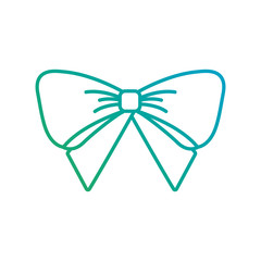 christmas bow decoration ornament delicate