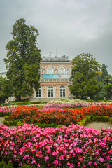 Fototapeta na wymiar library in the Opatija's Garden