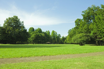 Park lawn