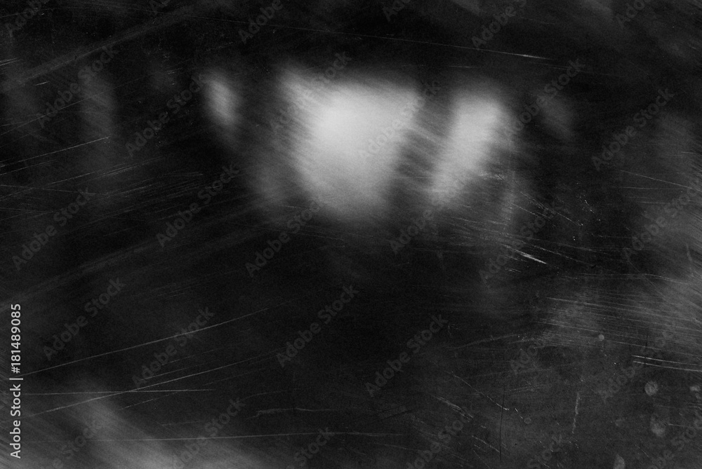 Wall mural Black and White Blurry GrungeTexture Dirty Surface. Dark Tonality.