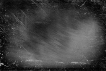 Black and White Blurry GrungeTexture Dirty Surface. Dark Tonality.