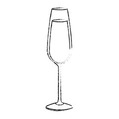 glass of wine or champagne drink liquor celebration icon