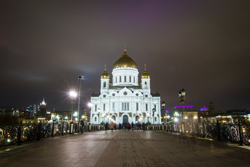 Russia, Moscow, The Cathedral of Christ the Savior