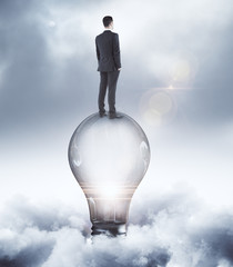 Obraz premium Idea and think concept