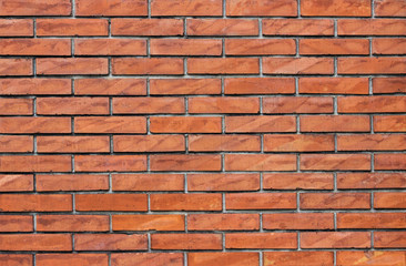 orange brick wall - Background