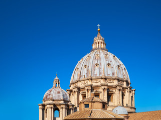 Obraz premium St. Peter's Basilica in Rome, Italy
