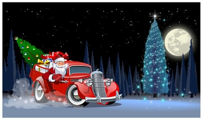 Vector Christmas Card