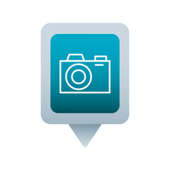 camera social media square pointer web