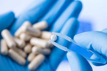 New pill research concept