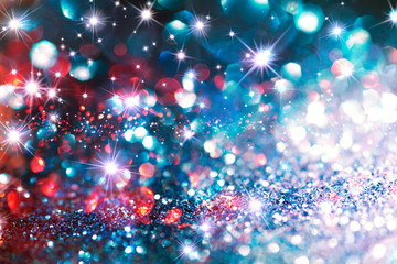 twinkled red background - christmas