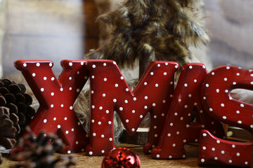 Napis Xmas Święta © Piotr