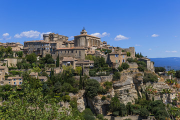 Obraz premium Town Gord in Provence France