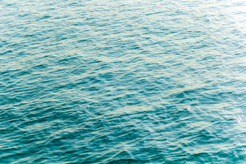 blurred natural background sea turquoise waves