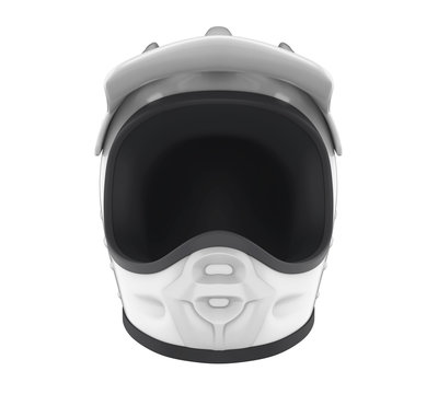 Motocross Helmet Isolated