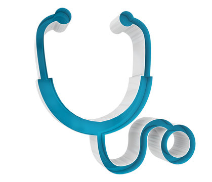 Digital medical icon 3D rendering