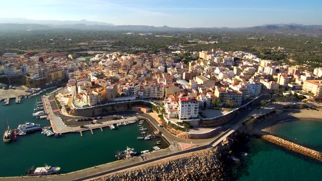 Video con drone en Ametlla de Mar ( Tarragona, España)