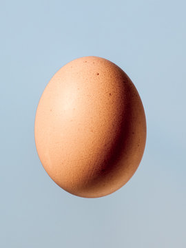 Egg lit sideways