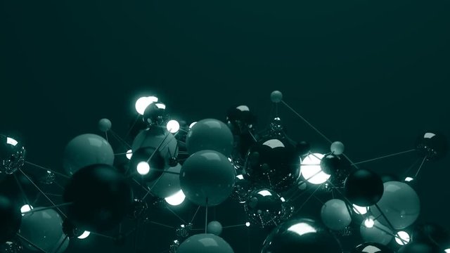 Abstract Spheres in a Molecular Network