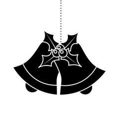 bells evergreen christmas decoration hanging