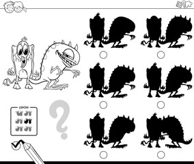 shadows game with monsters color book © Igor Zakowski