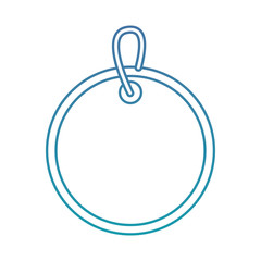 christmas round price tag with hanger sale promotion and gift card