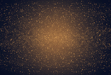 orange glitter background in xmas concept