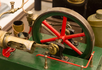 Vintage steam engine