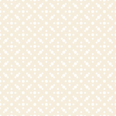 Seamless Pattern Dots Retro Beige