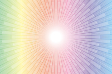 Fototapeta premium #Background #wallpaper #Vector #Illustration #design #free #free_size #charge_free #colorful #color rainbow,show business,entertainment,party,image 背景素材壁紙,放射,放射状,放射線,放射光,光,光線,輝き,煌めき,後光,光背,宇宙,集中線,花火