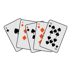 french playing cards related icon icon image