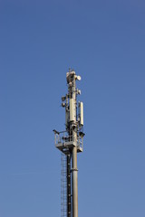 Obraz premium Antenna mast, (Telekommunikation)