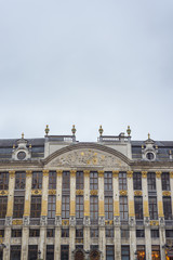 Guildhalls on Grand Place in Brussels, Belgium.