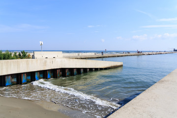 Obraz premium Boat Ramp in Adriatic
