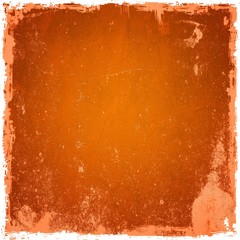 Grunge squared cracked wall texture background. With worn borders.