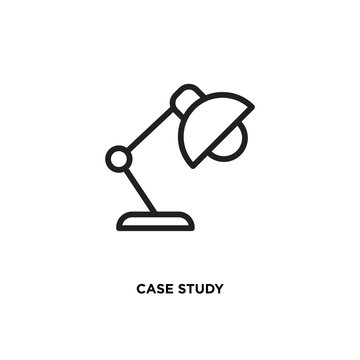 Case study vector icon