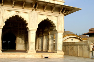 Fototapeta na wymiar India. Templo de Taj Mahal en Agra (Asia)