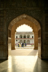 India. Templo de Taj Mahal en Agra (Asia)