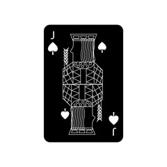 jack of spades french playing cards related icon icon image
