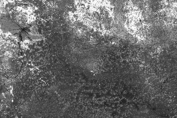 Wall fragment with scratches and cracks