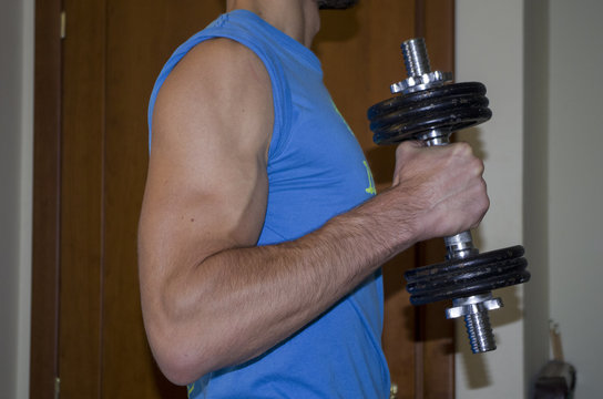 Doing gym at home