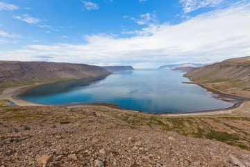 Western Icelandic sea coastline