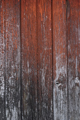 Wood texture background. Vertical wood planks. Gradient from brown to gray