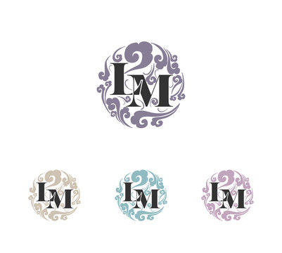 LM Monogram Logo Design