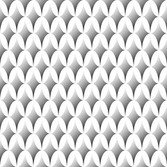 Abstract vector seamless pattern with sparkles on white background. Flat illustration of silver flashes. Color image with geometric figures. Hipster filing. Beautiful composition. Cute print.