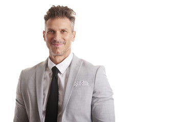 Successful professional businessman portrait