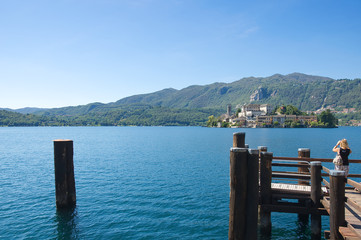Lake Orta - San Giulio island - Piedmont - Italy