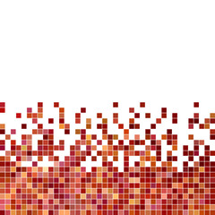 Fototapeta premium abstract vector square pixel mosaic background