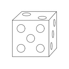 die game icon image vector illustration design 