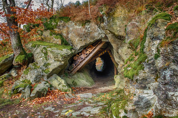 Fernwanderweg Selketal-Stieg im Harz Pioniertunnel bei Alexisbad